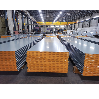 1150MM/950MM Metal Clean Room Sandwich Panel Sulfur Oxygen Double Side Magnesium Insulated Wall Panel